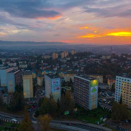 チェシンMieszkanie Na 10 Pietrzeアパートメント エクステリア 写真